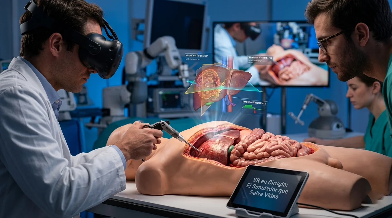 VR en Cirugía: El Simulador que Salva Vidas