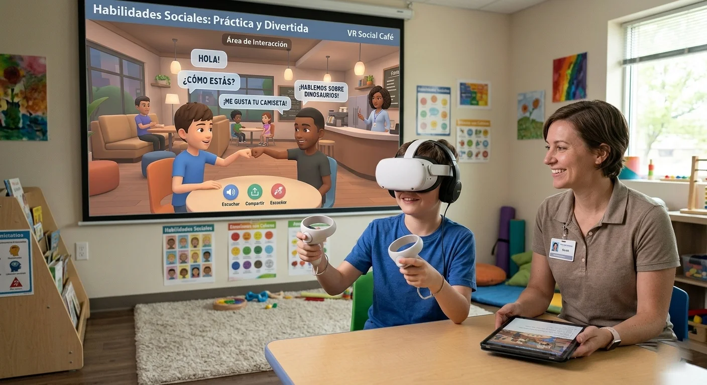 VR para Autismo: Conexión Social Sin Barreras
